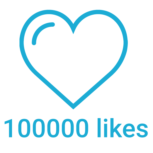 100000 instagram likes