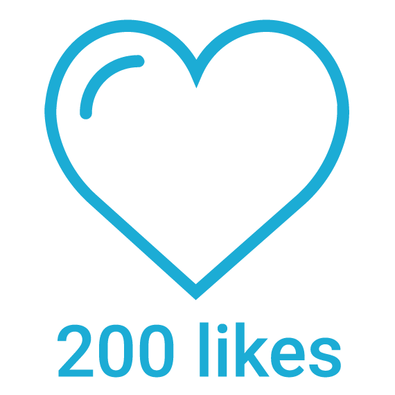 200 instagram likes