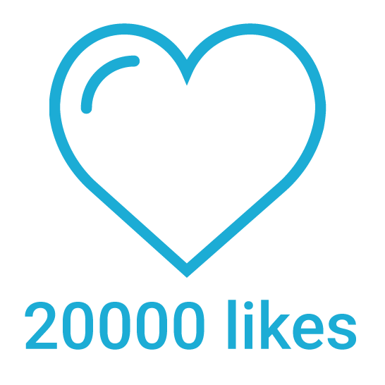 20000 instagram likes